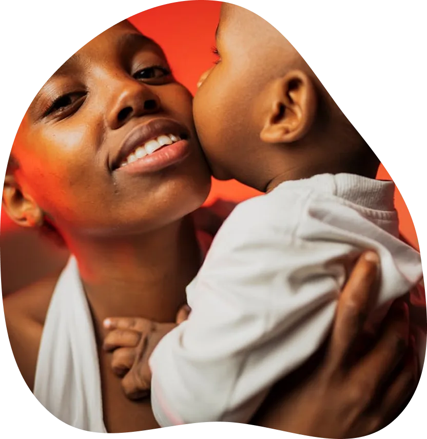 Mother and baby